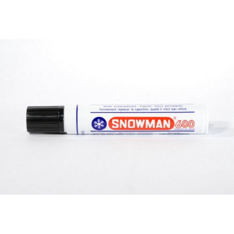 Marker permanentny Snowman Jumbo 600 2.0-11.0mm, Czarny - 2